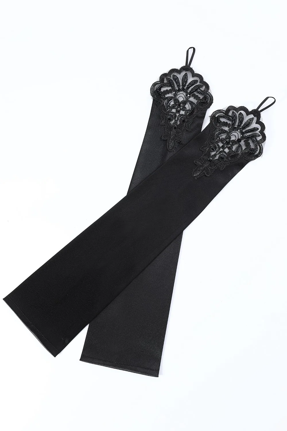 1920s Flapper Black Accessories Set - Image 7