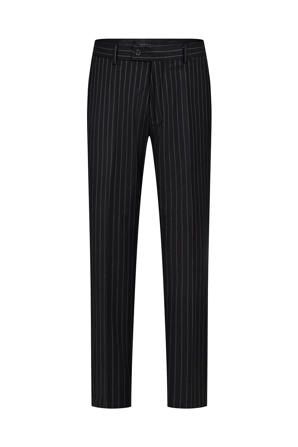 3 Piece Blue Peak Lapel One Button Men's Prom Suits - Image 9