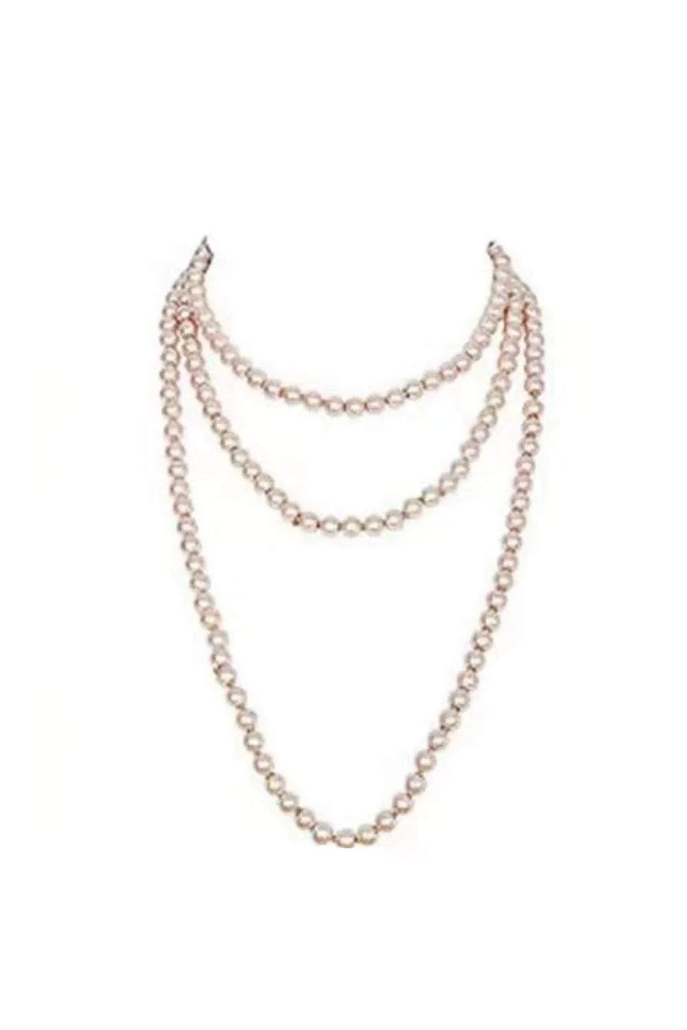 Apricot 1920s Party Accessories Five Pieces Sets - Image 5