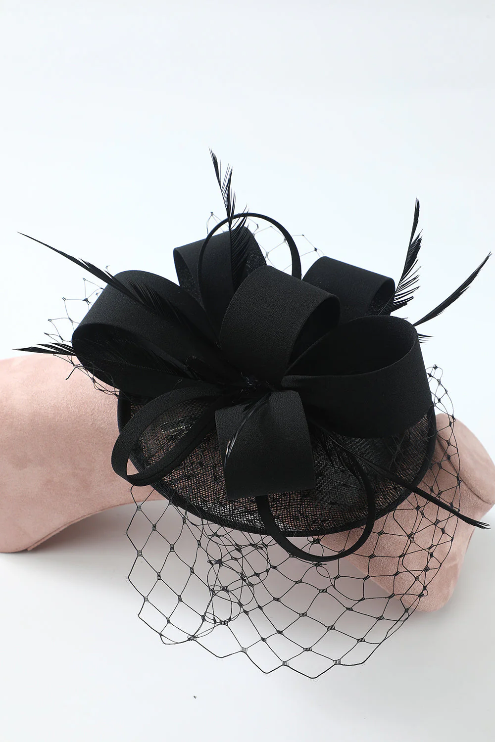 Black Gatsby Headpiece - Image 4
