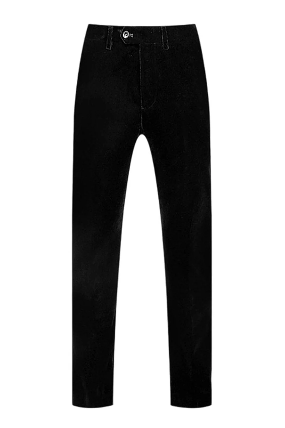 Black Silver Shawl Lapel Printed Men's Suits - Image 3