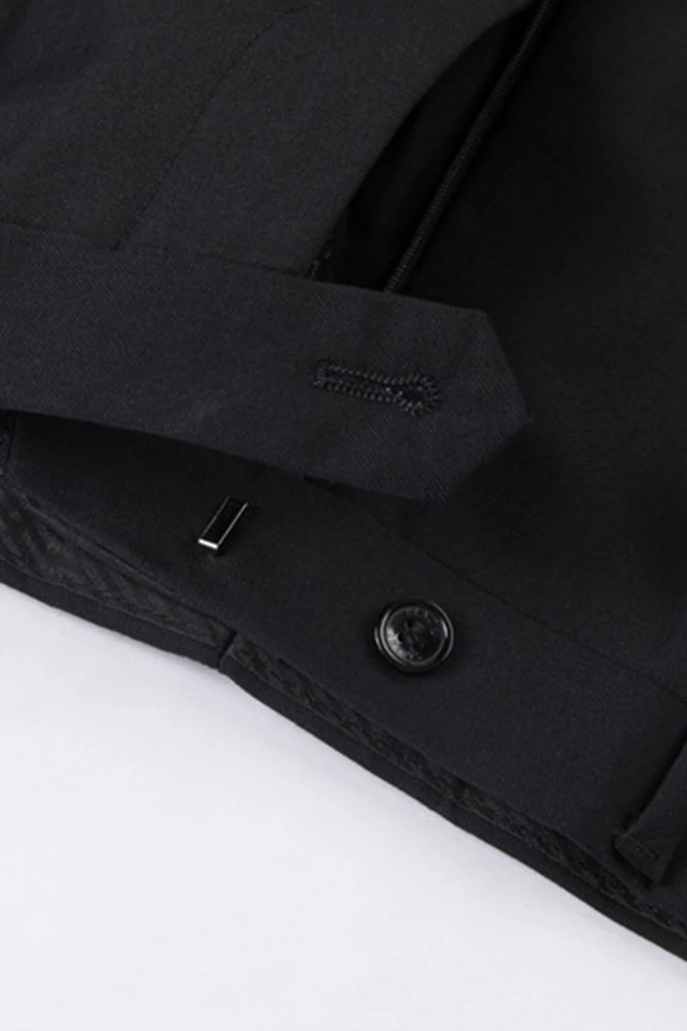 Blue 3 Piece Shawl Lapel One Button Men's Business Suits - Image 13