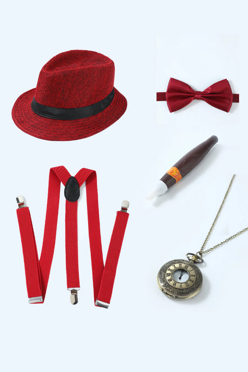 Coffee 1920s Accessories Set for Men - Image 10