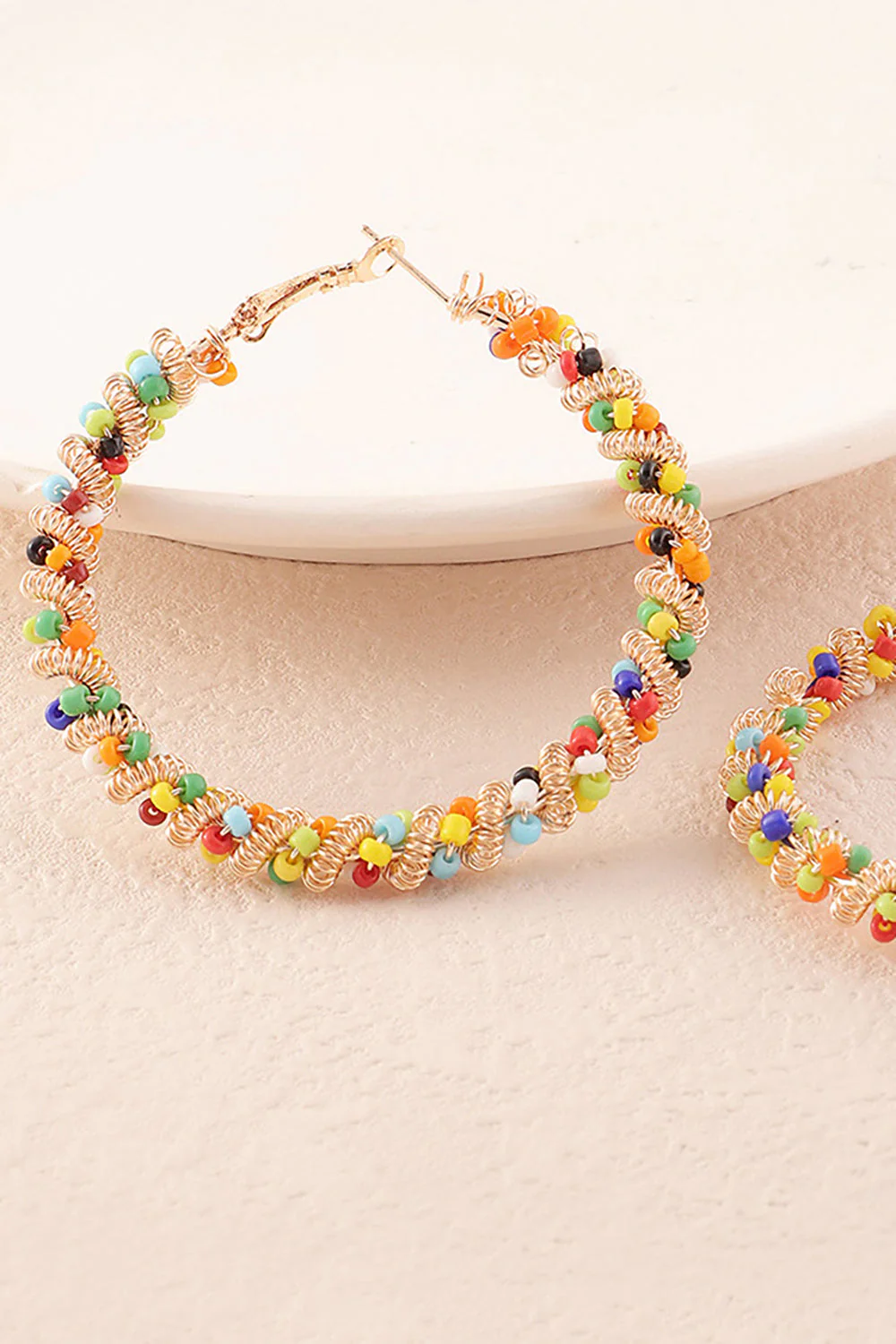 Colorful Loop Boho Style Earrings - Image 5