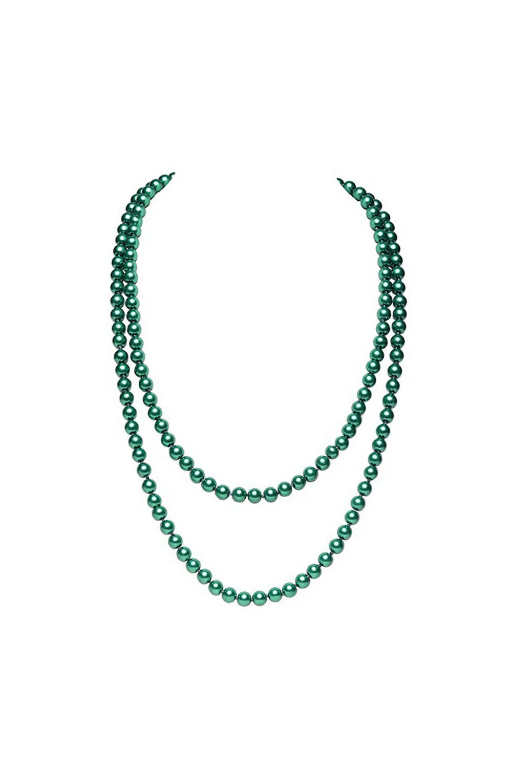 Green Four Pieces 1920s Party Accessories Sets - Image 4