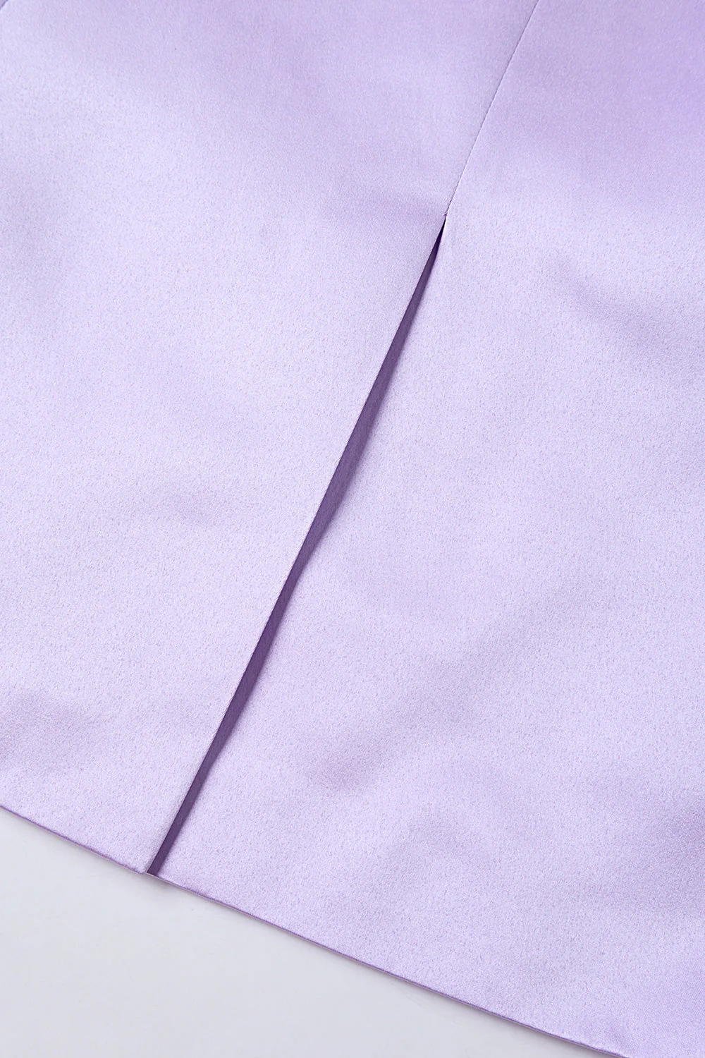 Lilac Notched Lapel Slim Fitted Women's Blazer - Image 5