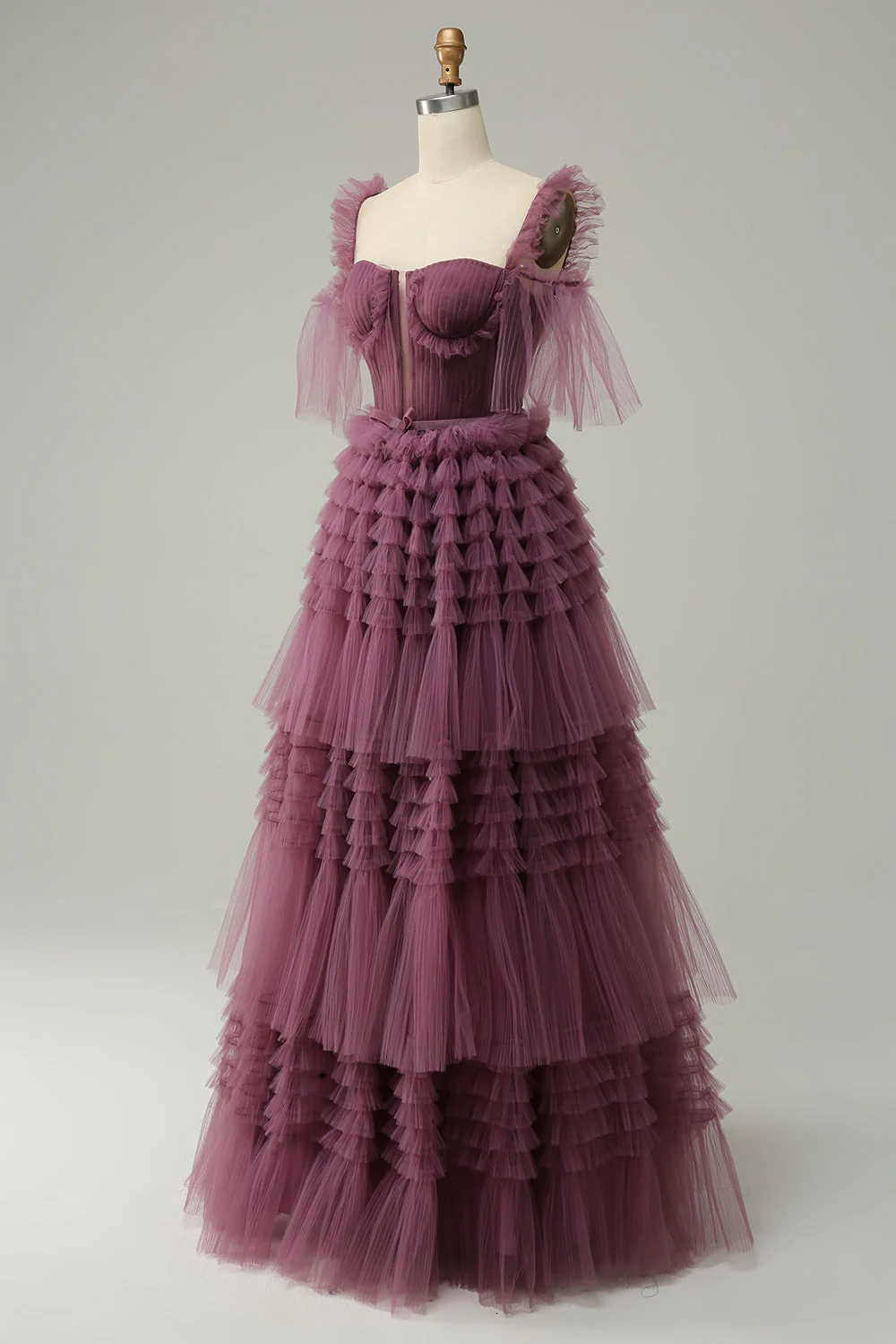 Mavue Sweetheart A Line Long Prom Dress - Image 3