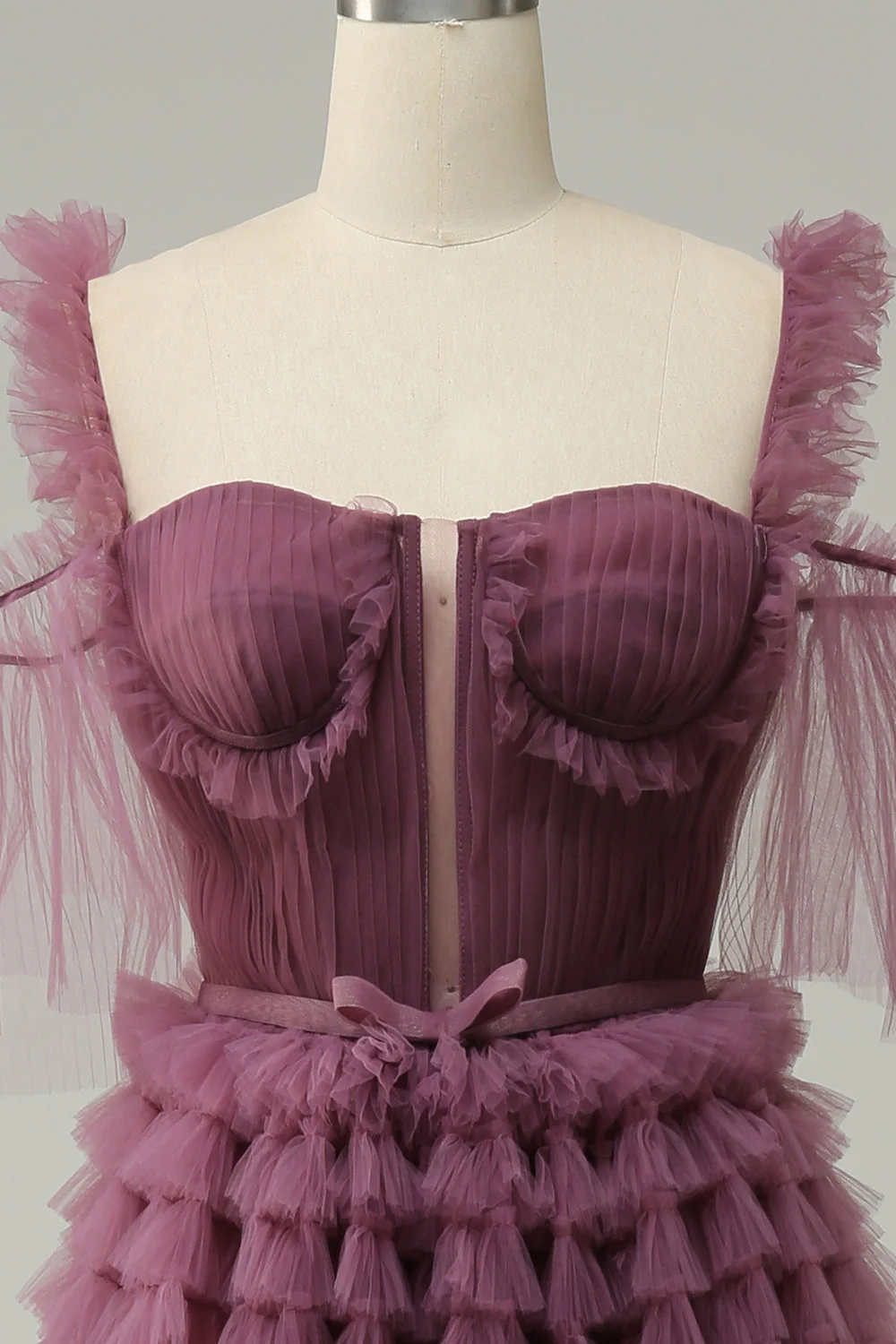 Mavue Sweetheart A Line Long Prom Dress - Image 4