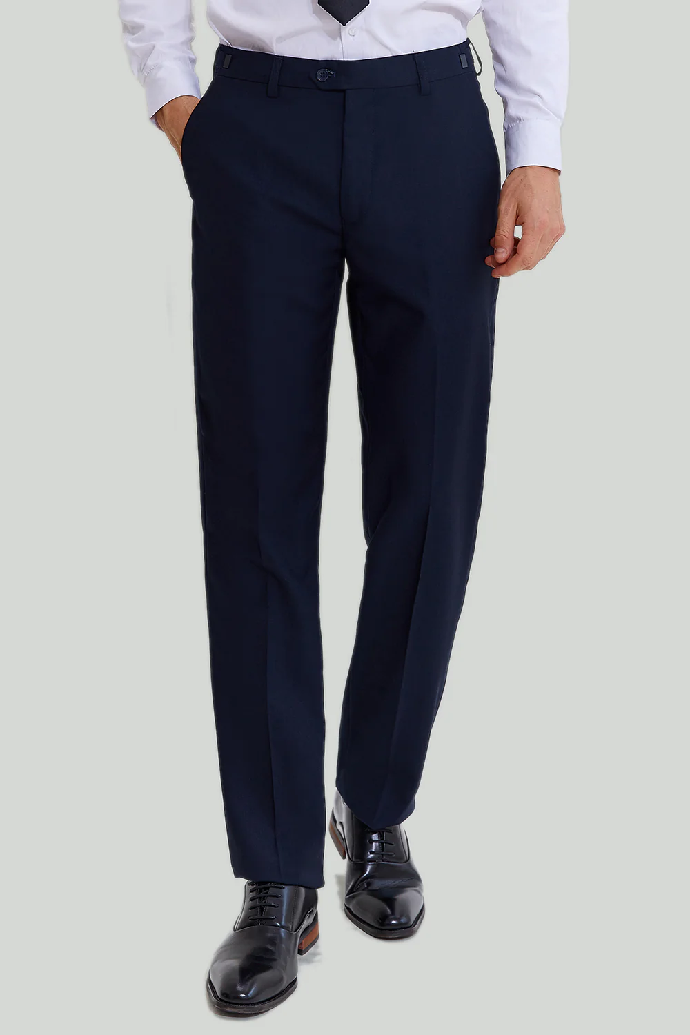 Men's Navy 2 Piece Double Breasted Suit - Image 6