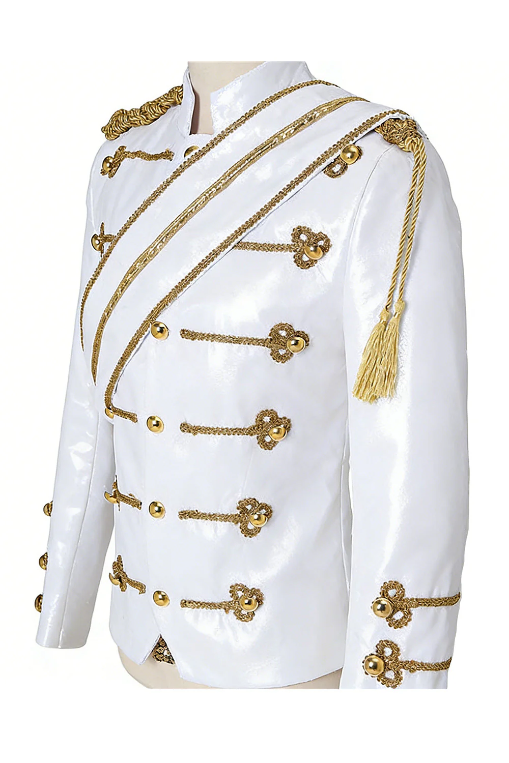 Black Single Breasted Men's Prom Suits with Sequins - Image 9