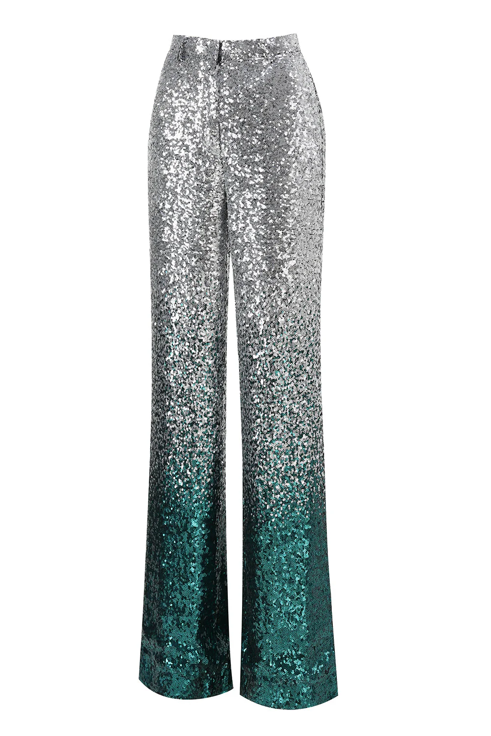 Sparkly Silver Sequins 2-piece Women Suits - Image 8